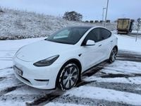 Brugt Tesla Model Y Long Range AWD 378 kW (514 HK) 2022 Hvid SUV