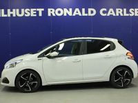 Brugt Peugeot 208 Signature Sky 100 HK (73 kW) 2018 Hvid Hatchback