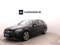 Brugt Mercedes C300e AMG line 306 HK (225 kW) 2020 Sort Stationcar