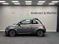 Brugt Fiat 500C Club 70 HK (51 kW) 2022 Grå Cabriolet