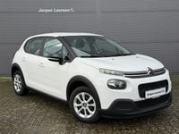 Brugt Citroën C3 PureTech 82 HK (60 kW) 2020 Hvid banquise Hatchback