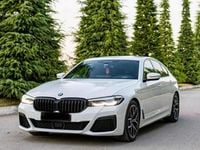 Brugt BMW 530 M Sport 286 HK (210 kW) 2021 Hvidmetal Sedan