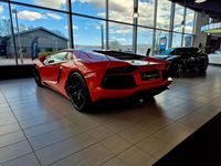 Brugt Lamborghini Aventador 700 HK (514 kW) 2013 Orangemetal Coupe