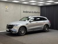Brugt Mercedes EQC400 AMG line 300 kW (408 HK) 2021 Soelvmetal SUV