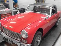 Brugt Austin Healey Sprite 65 HK (47 kW) 1964 Rød Cabriolet