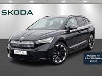 Brugt Skoda Enyaq iV SportLine 210 kW (286 HK) 2024 Sortmetal SUV