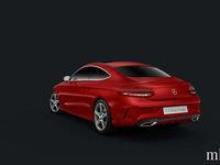 Brugt Mercedes C220 AMG line 170 HK (125 kW) 2016 Rødmetal Coupe