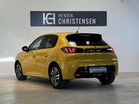 Brugt Peugeot 208 Allure 100 HK (73 kW) 2021 Gul metal Hatchback