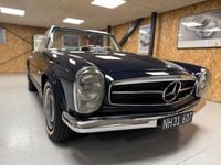 Brugt Mercedes 230 170 HK (125 kW) 1967 Mørkblå Cabriolet
