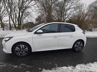 Brugt Peugeot 208 Allure Sky 100 HK (73 kW) 2020 Hvid Hatchback