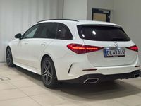 brugt Mercedes C220 d 2,0 AMG Line stc. aut.