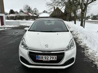 Brugt Peugeot 208 Allure Sky 100 HK (73 kW) 2016 Hvid Hatchback