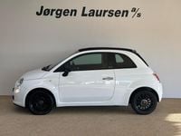 Brugt Fiat 500C 85 HK (62 kW) 2012 Hvid Cabriolet