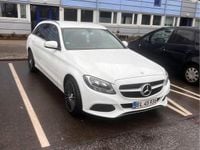 Brugt Mercedes C220 170 HK (125 kW) 2014 Hvid Stationcar