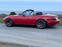 Brugt Mazda MX5 116 HK (85 kW) 1992 Rød Cabriolet