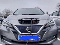 Brugt Nissan Leaf Tekna 110 kW (150 HK) 2018 Sølvgrå Hatchback