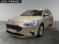 Brugt Ford Focus Titanium 125 HK (91 kW) 2018 Sølvmetal Stationcar
