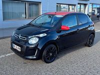 Brugt Citroën C1 PureTech 82 HK (60 kW) 2017 Sort Hatchback