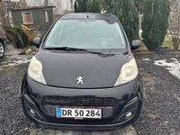 Brugt Peugeot 107 68 HK (50 kW) 2013 Sort Hatchback