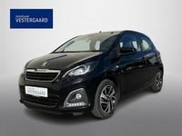 Brugt Peugeot 108 Allure+ 72 HK (52 kW) 2019 Sort Hatchback
