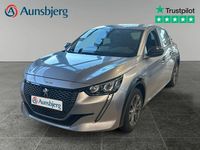 Brugt Peugeot e-208 Active 100 kW (136 HK) 2022 Sølv metal Hatchback