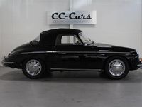 Brugt Porsche 356 1965 Sort Cabriolet