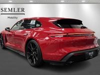 Brugt Porsche Taycan Performance Package 380 kW (517 HK) 2023 Rød Stationcar