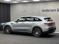 Brugt Mercedes EQC400 AMG line 300 kW (408 HK) 2021 Soelvmetal SUV