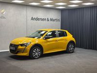 Brugt Peugeot e-208 100 kW (136 HK) 2023 Gul Hatchback