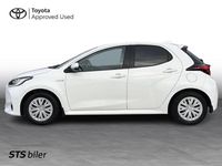 Brugt Toyota Yaris Hybrid H3 116 HK (85 kW) 2021 Pure white Hatchback