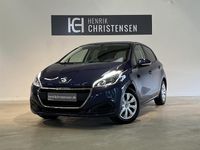 Brugt Peugeot 208 82 HK (60 kW) 2018 Blåmetal Hatchback