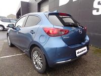 Brugt Mazda 2 Cosmo 90 HK (66 kW) 2022 Lysblåmetal Hatchback