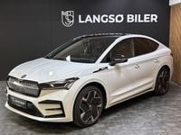 Brugt Skoda Enyaq iV RS 219 kW (299 HK) 2022 Hvidmetal SUV
