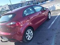Brugt Kia Rio 85 HK (62 kW) 2013 Rød Hatchback