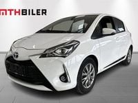 Brugt Toyota Yaris H2 100 HK (73 kW) 2017 3p0 fire red Hatchback