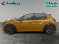 Brugt Peugeot e-208 Allure 100 kW (136 HK) 2021 Gul Hatchback