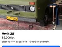 Brugt VW LT 31 HK (22 kW) 1977 Van