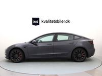 brugt Tesla Model 3 EL Performance AWD 513HK Aut.