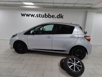 brugt Toyota Yaris Hybrid 1,5 Hybrid H3 Smartpakke E-CVT 100HK 5d Trinl. Gear