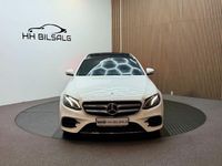 Brugt Mercedes E220 AMG line 194 HK (142 kW) 2019 Hvid Stationcar