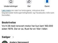 Brugt VW LT 31 HK (22 kW) 1977 Van