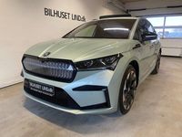 Brugt Skoda Enyaq iV SportLine 194 kW (265 HK) 2023 Lysblåmetal SUV