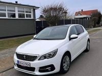 Brugt Peugeot 308 130 HK (95 kW) 2019 Hvid Hatchback