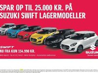 brugt Suzuki Swift 1,2 Dualjet Exclusive 83HK 5d Man.