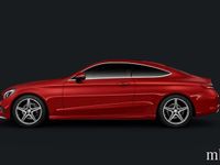 Brugt Mercedes C220 AMG line 170 HK (125 kW) 2016 Rødmetal Coupe
