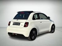 Brugt Fiat 500e Icon 86 kW (118 HK) 2022 Hvid Cabriolet