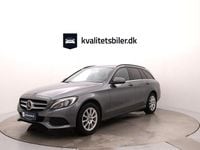 Brugt Mercedes C200 Business 184 HK (135 kW) 2017 Gråmetal Stationcar