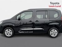 brugt Toyota Verso Proace CityMedium 1,2 Family To Skydedør, Bagklap 110HK 6g A