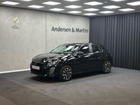 Brugt Peugeot e-208 Style 100 kW (136 HK) 2025 Sort Hatchback
