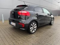 Brugt Kia Rio 84 HK (61 kW) 2017 Sort Hatchback